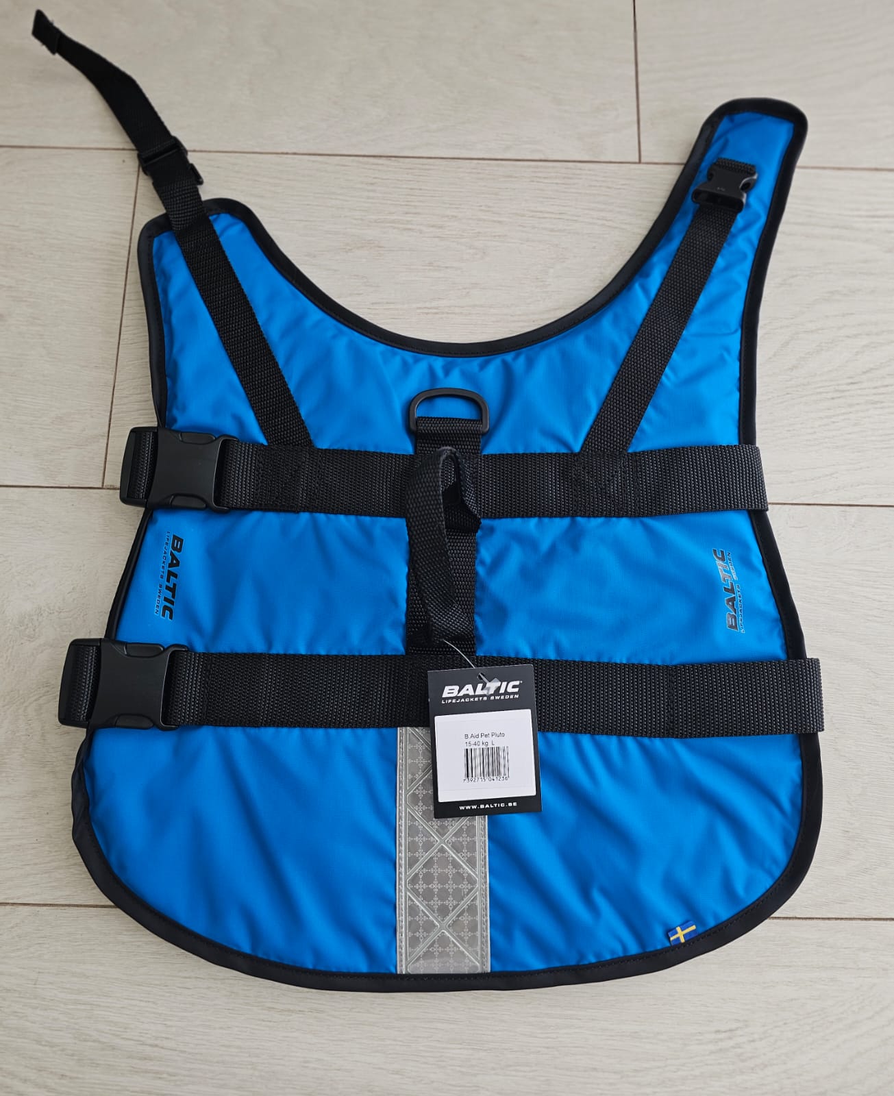 Large Baltic dog life jacket, 15kg to 40kg