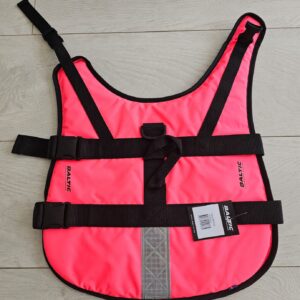 Large 15kg-40kg- Bright pink dog life jacket
