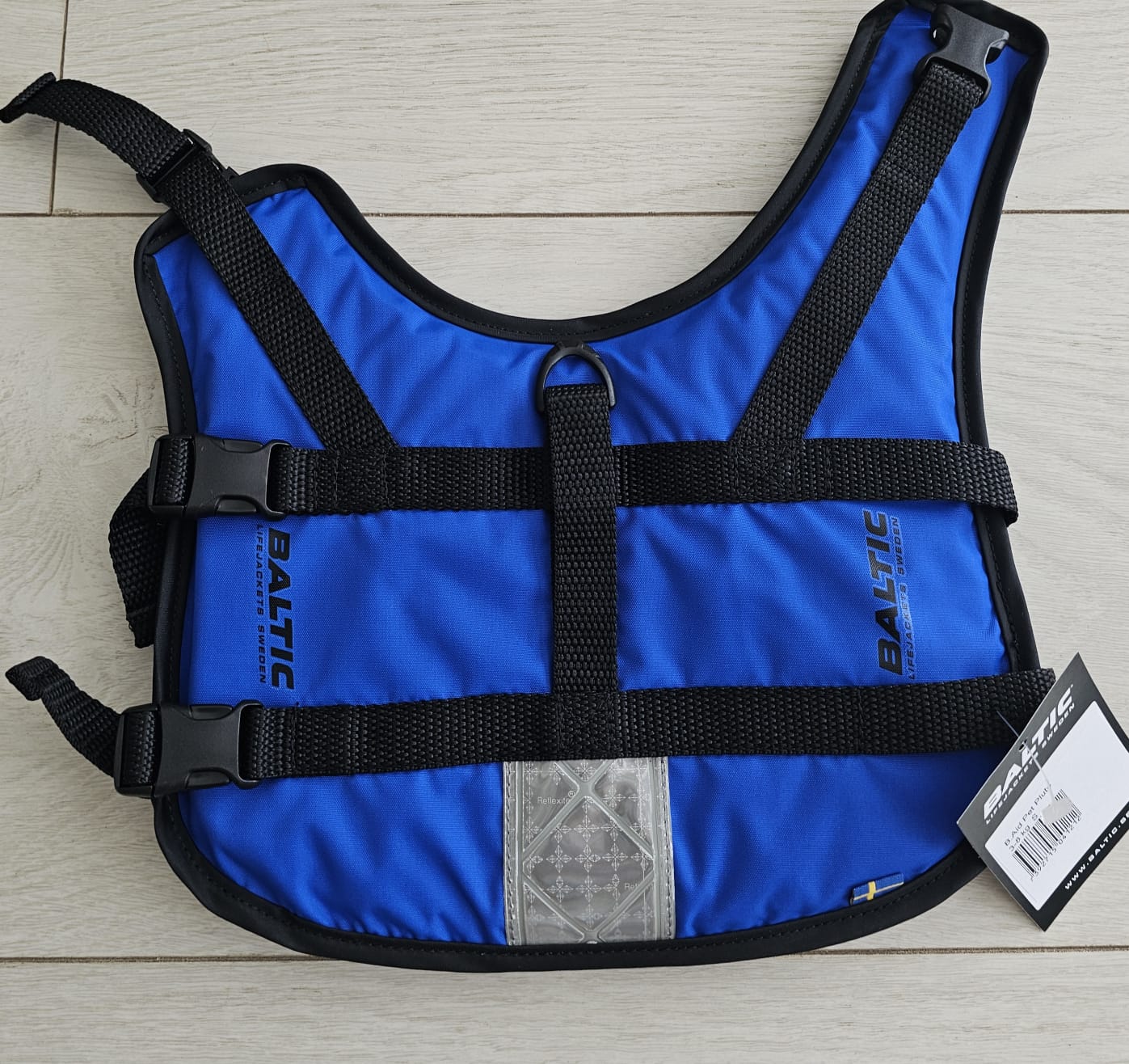 Small Baltic dog life jacket, blue, 3kg to 8kg