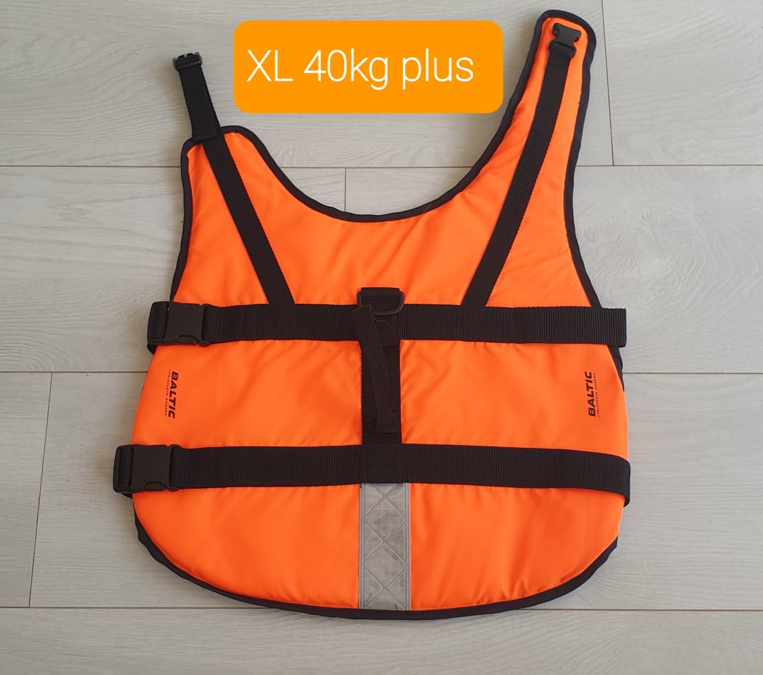 XLarge Baltic dog life jacket, 40kg plus